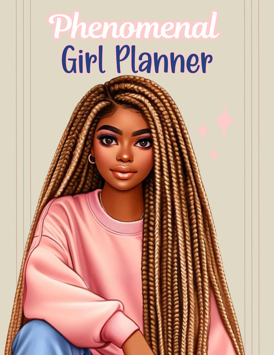 Phenomenal Girl Planner - 80 Pages - PLR Rights