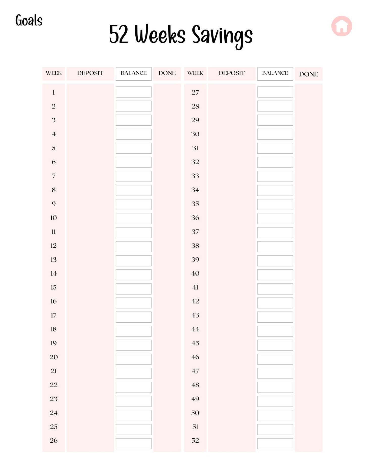 My Planner - 80 pages Girl Planner - Pink