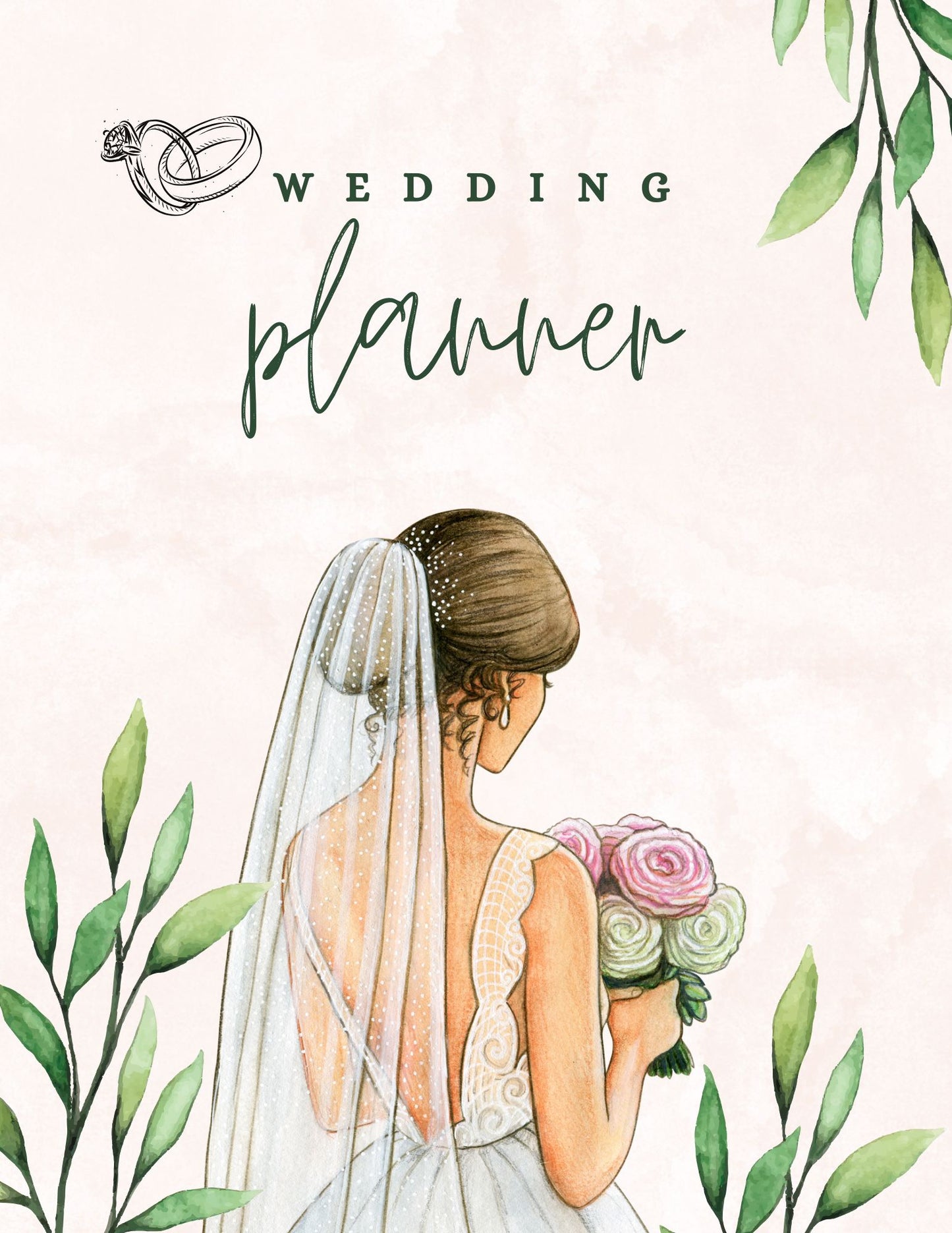 PLR Wedding Planner - Green - Resell Rights - 53 pages