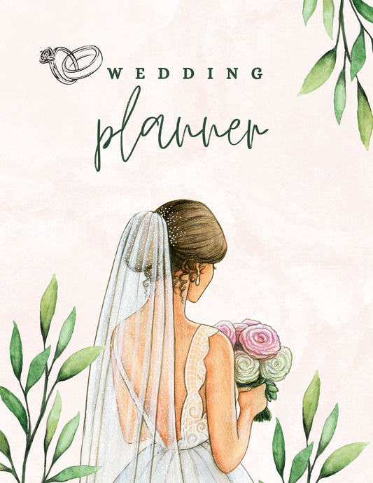 PLR Wedding Planner - Green - Resell Rights - 53 pages