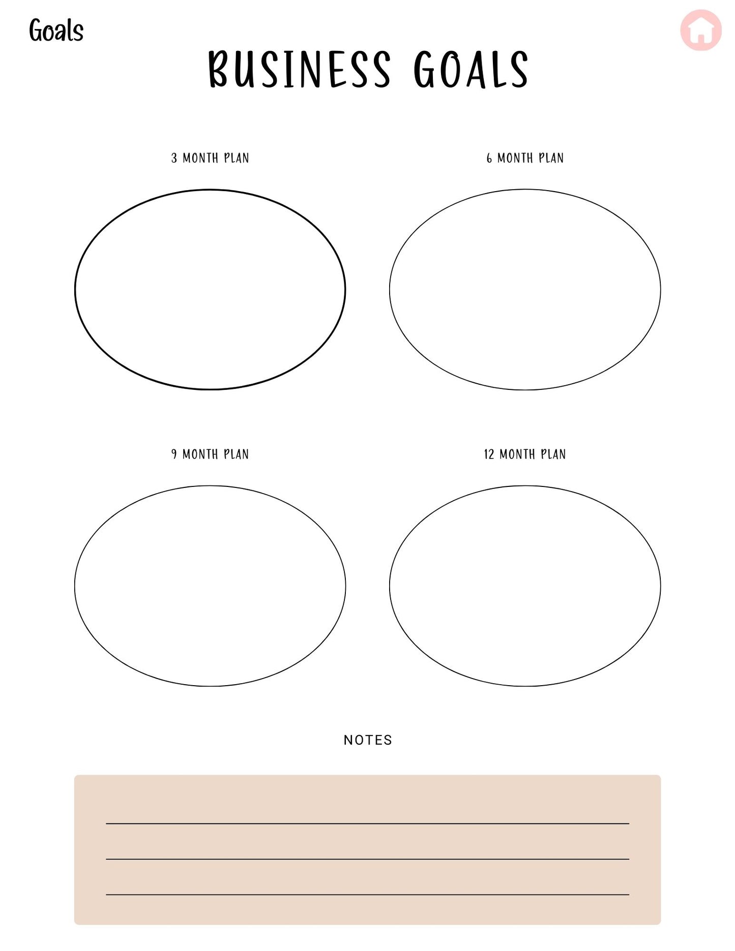 My Planner - 80 pages Girl Planner - Pink